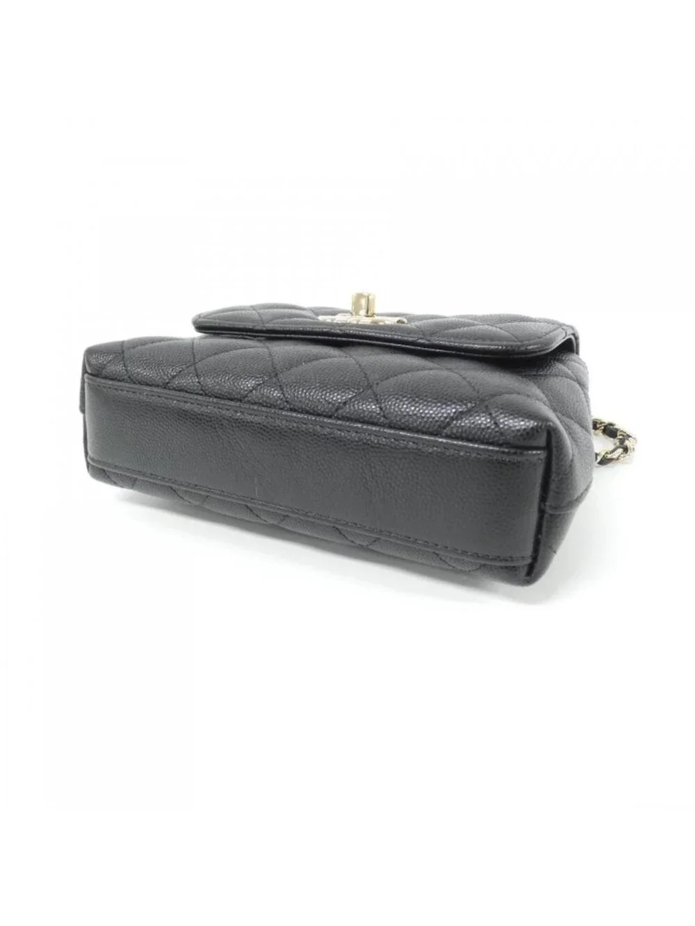 Chanel Chain Clutch Black